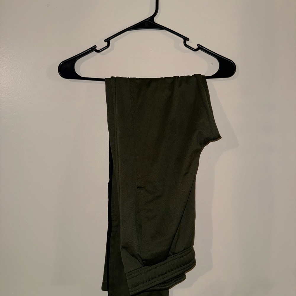 Athletic Works Men's Dark Green Joggers